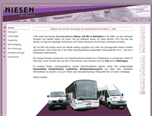 Tablet Screenshot of busreisen-niesen.de